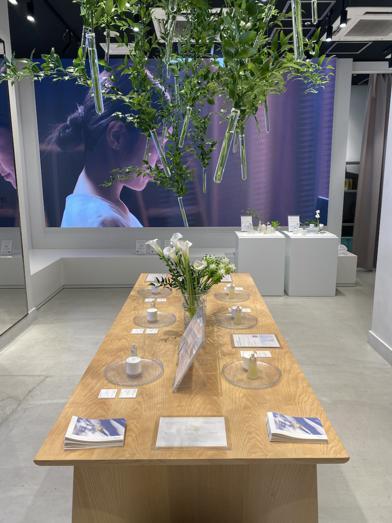 舟山久美子さんのスキンケアブランド「Herz skin」、THE [ ] STORE出店